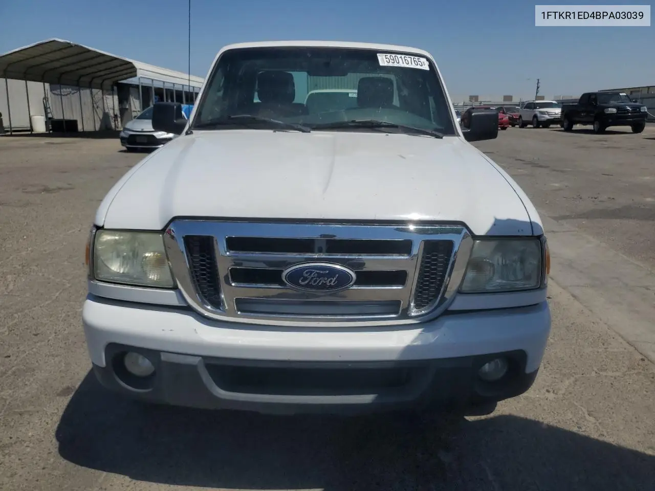 2011 Ford Ranger Super Cab VIN: 1FTKR1ED4BPA03039 Lot: 59016765