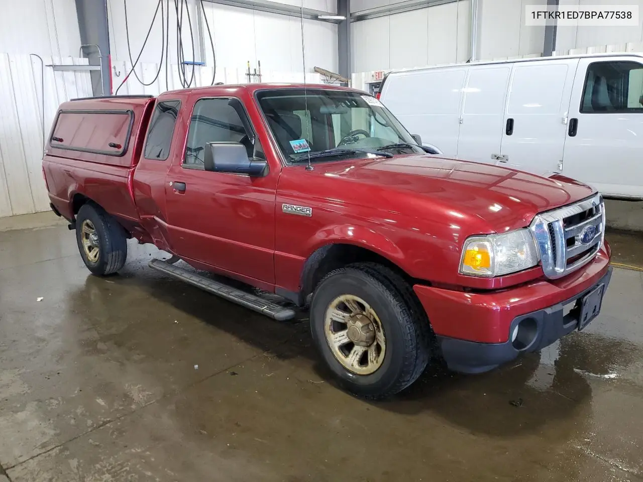 2011 Ford Ranger Super Cab VIN: 1FTKR1ED7BPA77538 Lot: 62901475