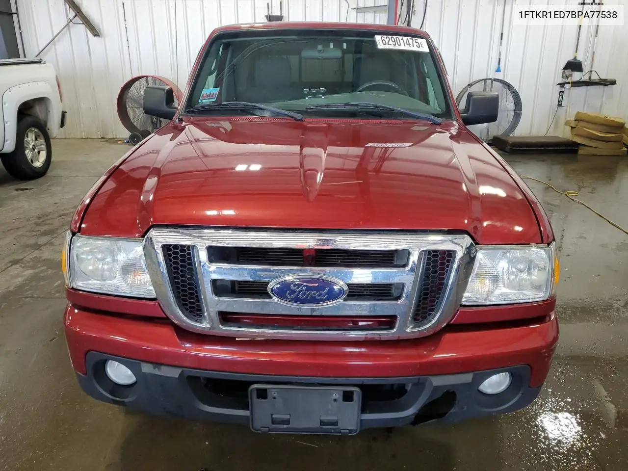 2011 Ford Ranger Super Cab VIN: 1FTKR1ED7BPA77538 Lot: 62901475