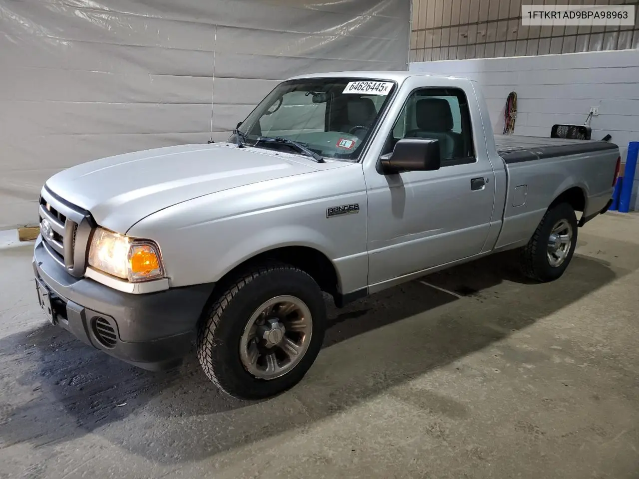 2011 Ford Ranger VIN: 1FTKR1AD9BPA98963 Lot: 64626445