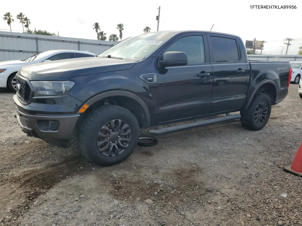 2019 Ford Ranger Xl VIN: 1FTER4EH7KLA89956 Lot: 51689785