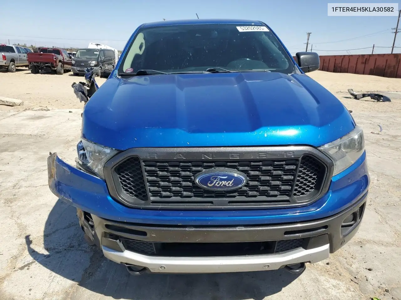 2019 Ford Ranger Xl VIN: 1FTER4EH5KLA30582 Lot: 53202085