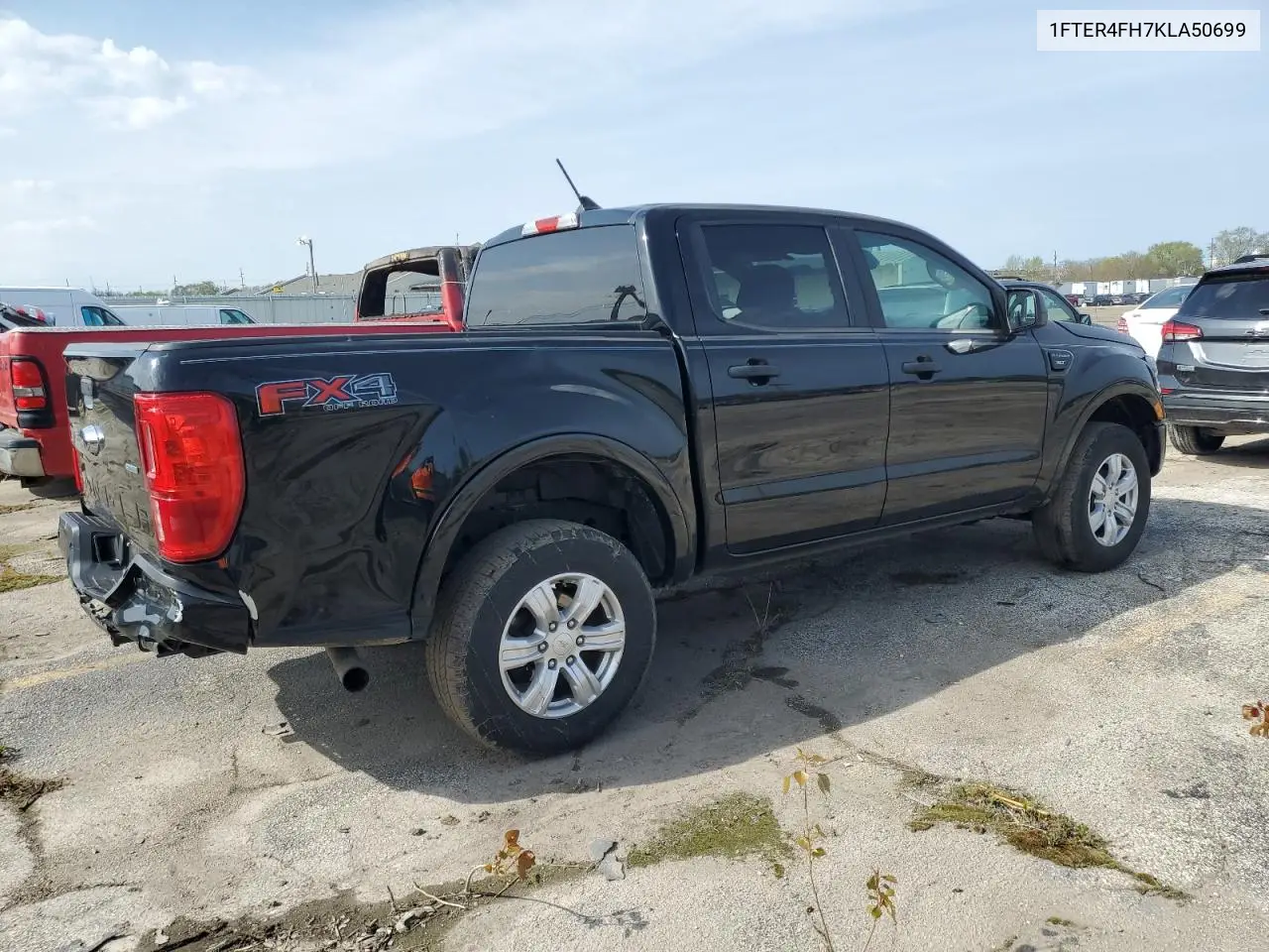 2019 Ford Ranger Xl VIN: 1FTER4FH7KLA50699 Lot: 54586935