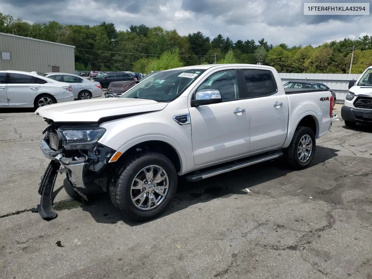 2019 Ford Ranger Xl VIN: 1FTER4FH1KLA43294 Lot: 55033435