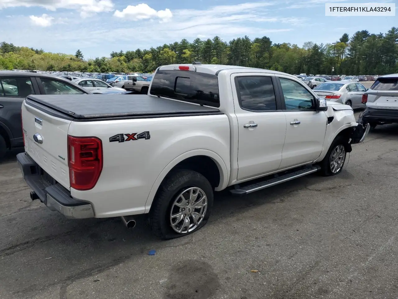 2019 Ford Ranger Xl VIN: 1FTER4FH1KLA43294 Lot: 55033435