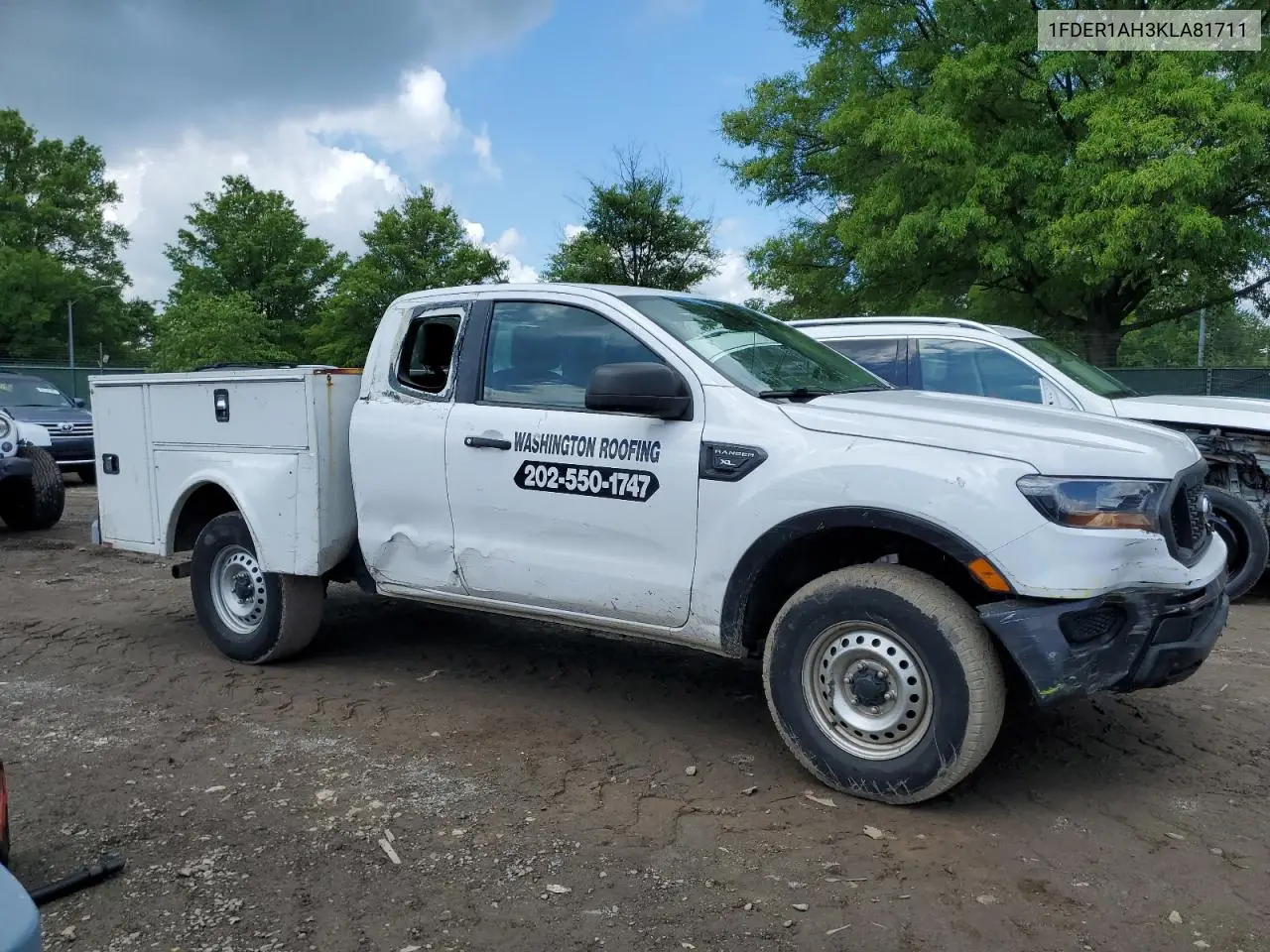 2019 Ford Ranger Xl VIN: 1FDER1AH3KLA81711 Lot: 56842055
