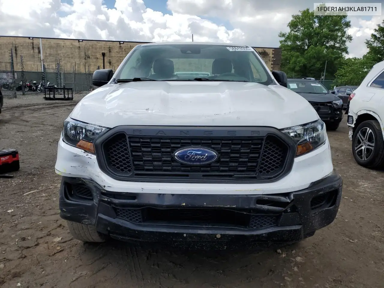 2019 Ford Ranger Xl VIN: 1FDER1AH3KLA81711 Lot: 56842055