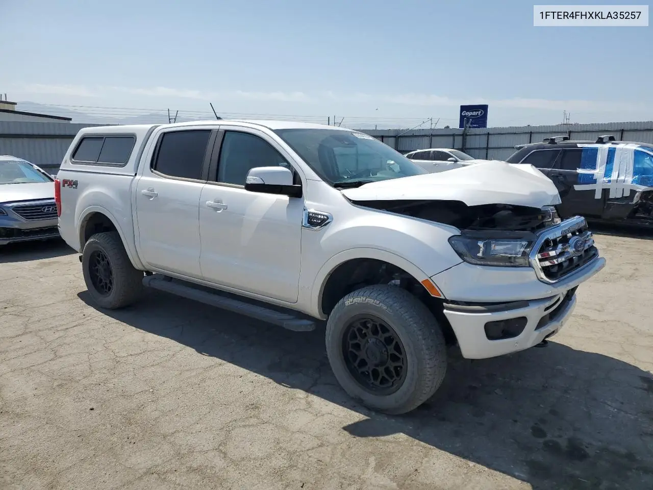2019 Ford Ranger Xl VIN: 1FTER4FHXKLA35257 Lot: 61594765