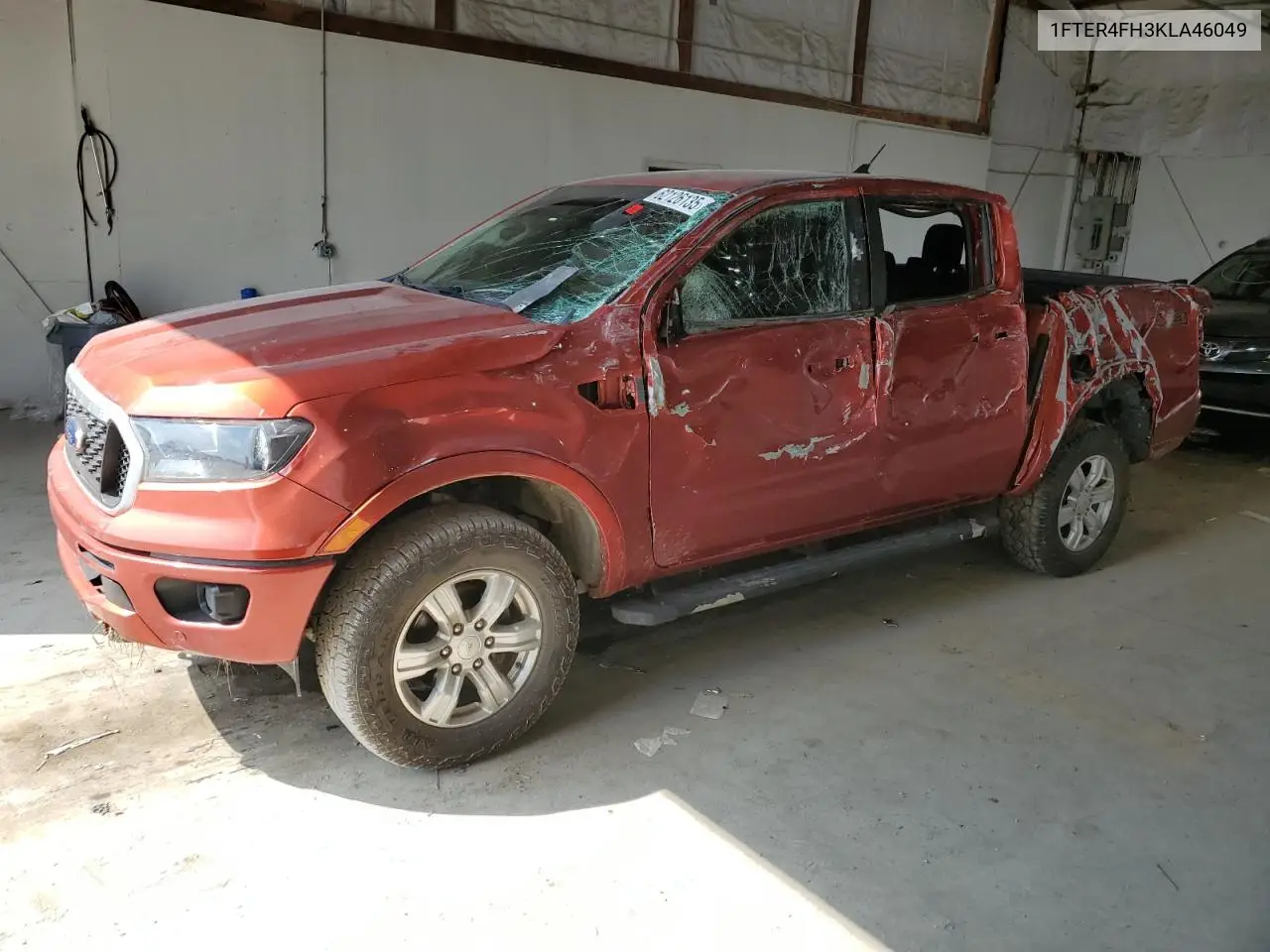 2019 Ford Ranger Xl VIN: 1FTER4FH3KLA46049 Lot: 62126135
