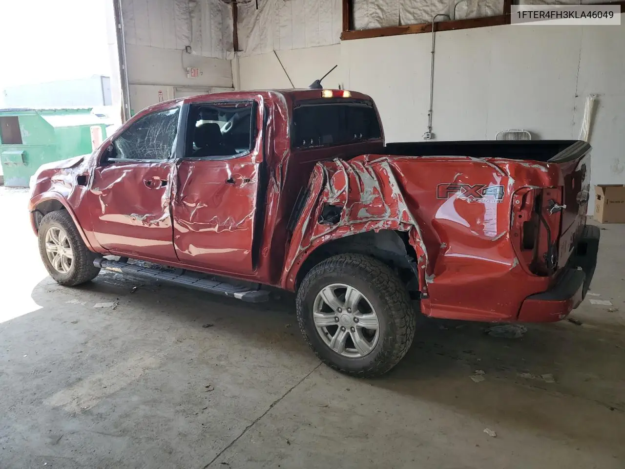2019 Ford Ranger Xl VIN: 1FTER4FH3KLA46049 Lot: 62126135