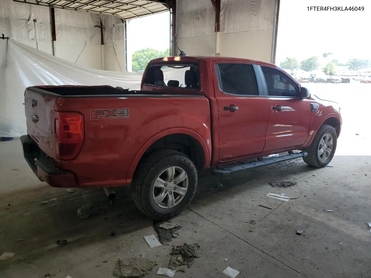 2019 Ford Ranger Xl VIN: 1FTER4FH3KLA46049 Lot: 62126135