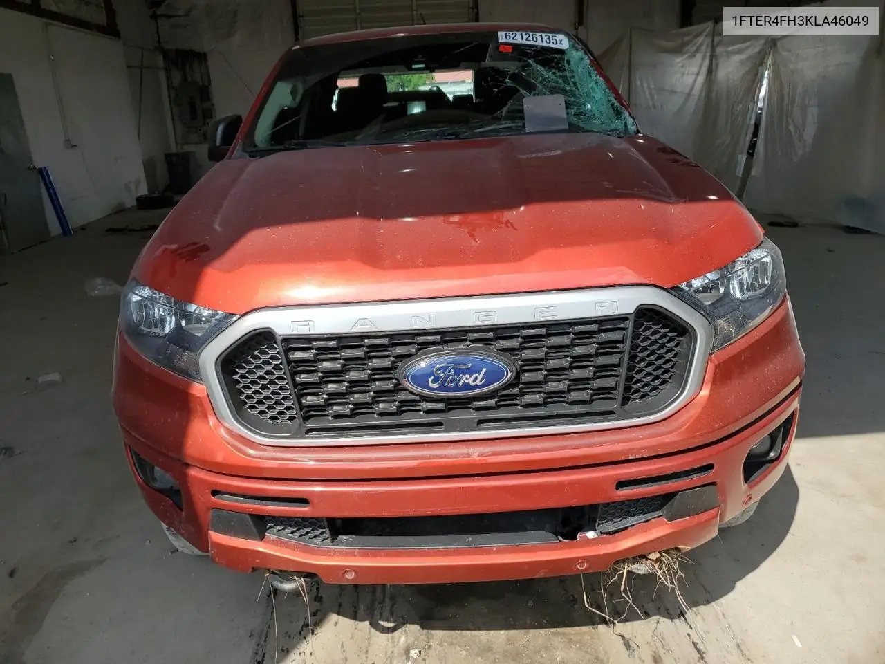 2019 Ford Ranger Xl VIN: 1FTER4FH3KLA46049 Lot: 62126135