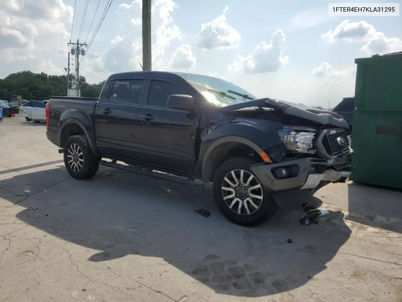 2019 Ford Ranger Xl VIN: 1FTER4EH7KLA31295 Lot: 62265825