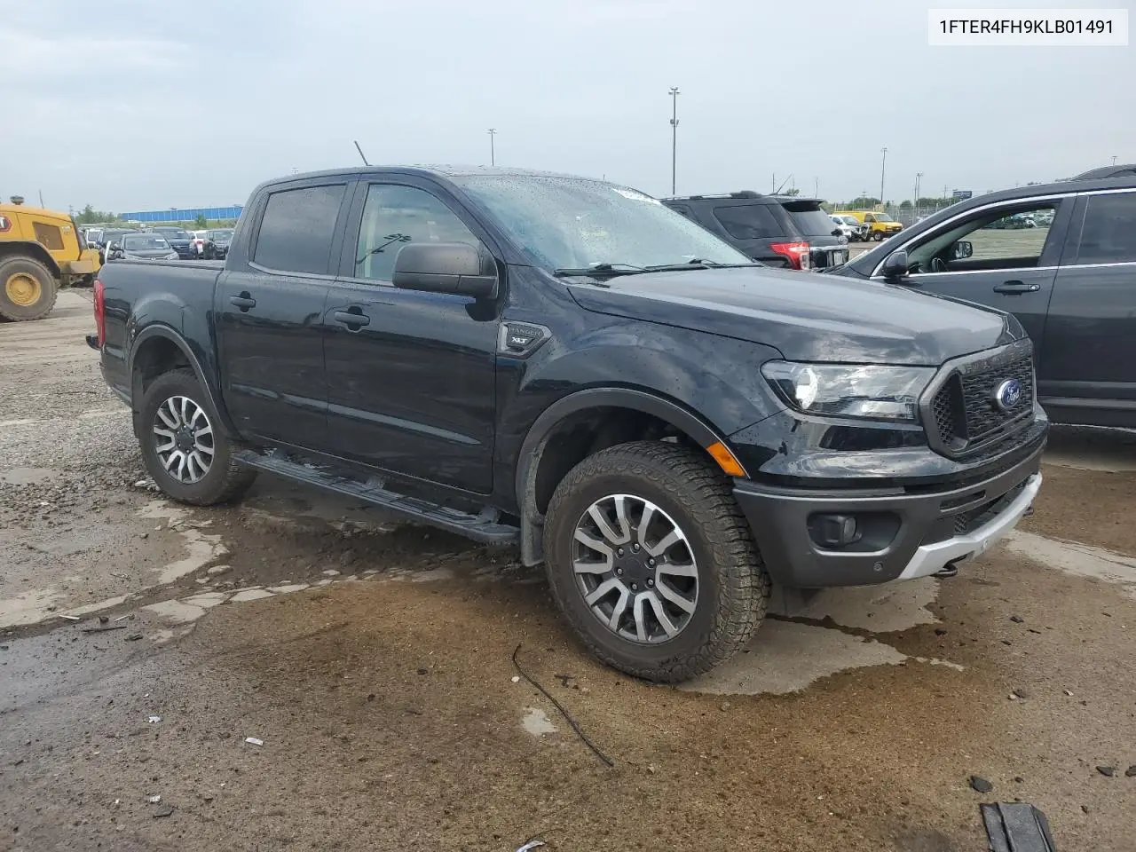 2019 Ford Ranger Xl VIN: 1FTER4FH9KLB01491 Lot: 62454225