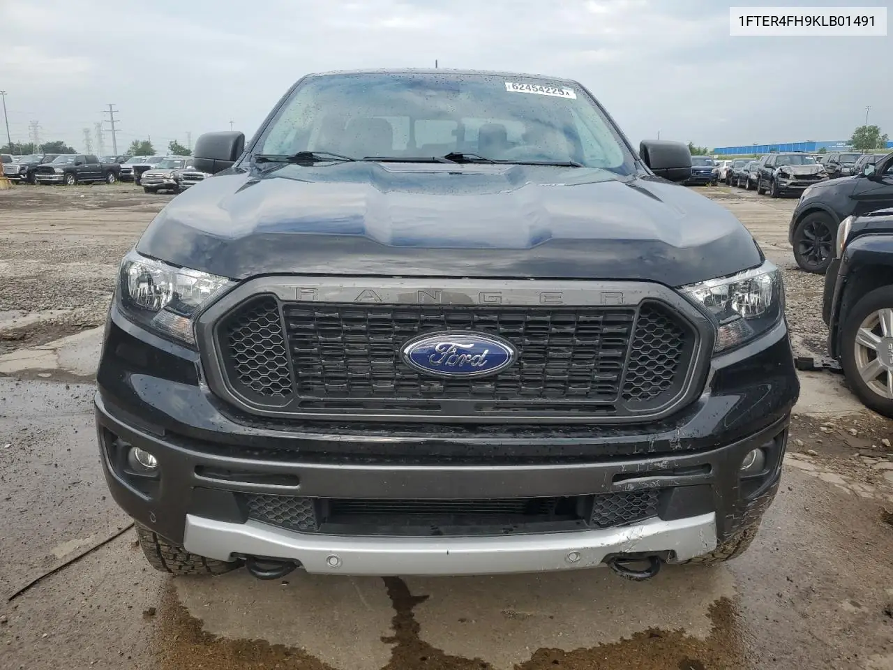 2019 Ford Ranger Xl VIN: 1FTER4FH9KLB01491 Lot: 62454225