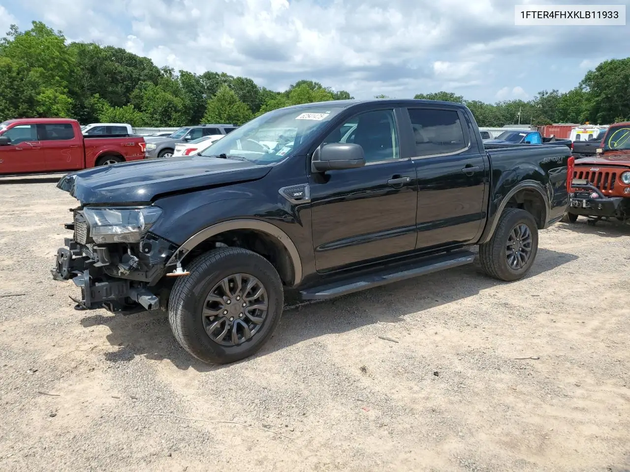 2019 Ford Ranger Xl VIN: 1FTER4FHXKLB11933 Lot: 62541475