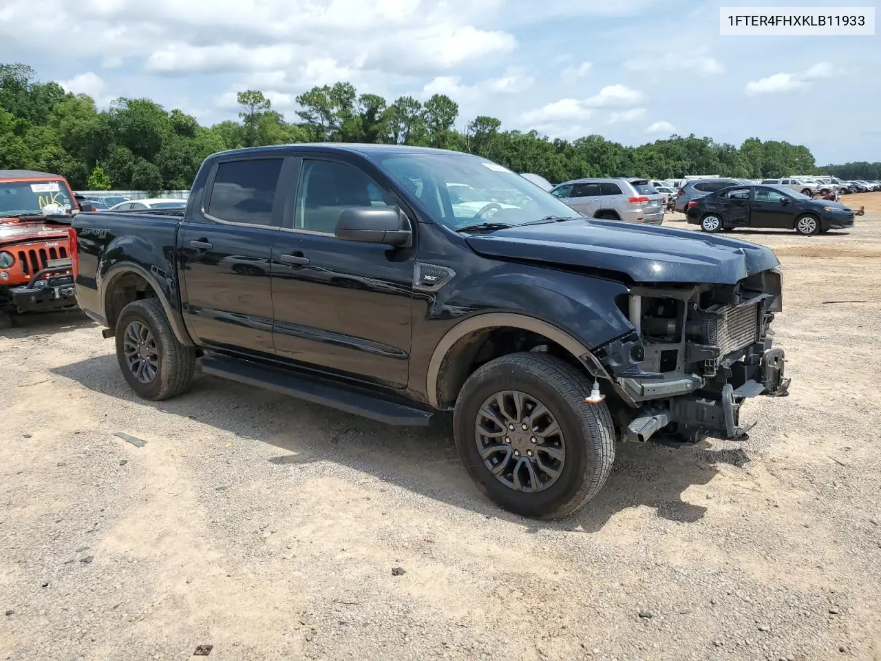 2019 Ford Ranger Xl VIN: 1FTER4FHXKLB11933 Lot: 62541475