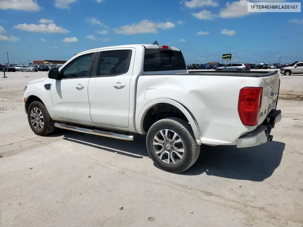 2019 Ford Ranger Xl VIN: 1FTER4EH8KLA55167 Lot: 62910425