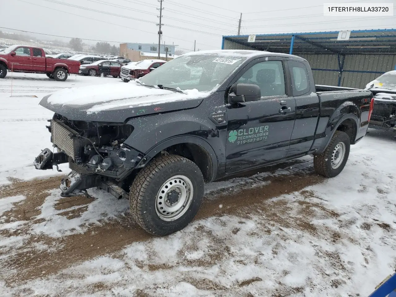 2020 Ford Ranger Xl VIN: 1FTER1FH8LLA33720 Lot: 43152815