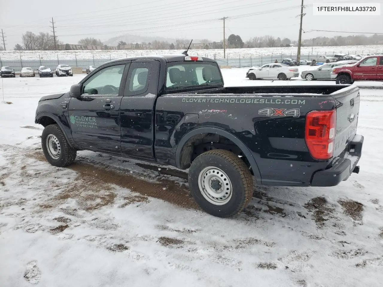 2020 Ford Ranger Xl VIN: 1FTER1FH8LLA33720 Lot: 43152815