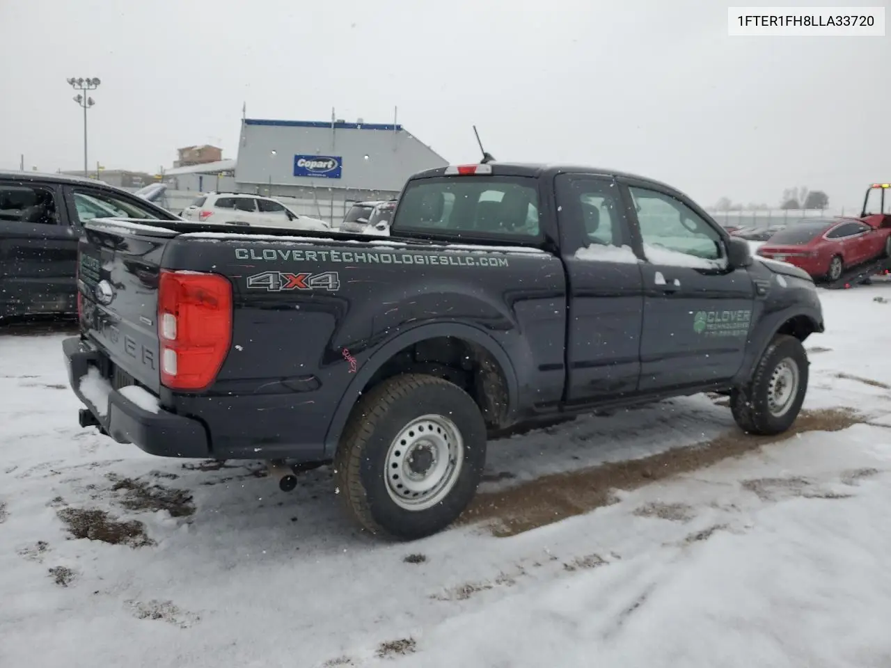 2020 Ford Ranger Xl VIN: 1FTER1FH8LLA33720 Lot: 43152815