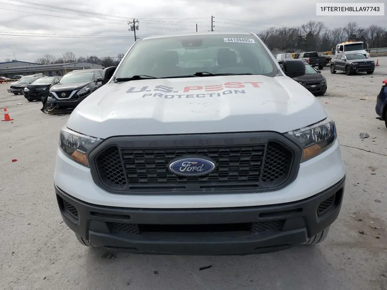 2020 Ford Ranger Xl VIN: 1FTER1EH8LLA97743 Lot: 44139495