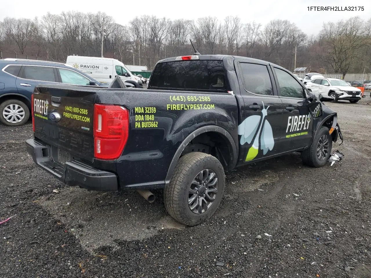 2020 Ford Ranger Xl VIN: 1FTER4FH2LLA32175 Lot: 49434405