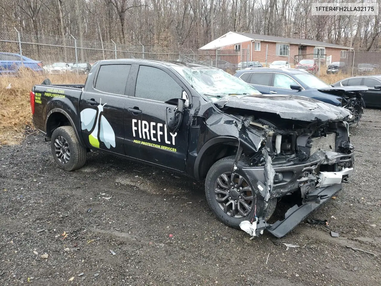 2020 Ford Ranger Xl VIN: 1FTER4FH2LLA32175 Lot: 49434405