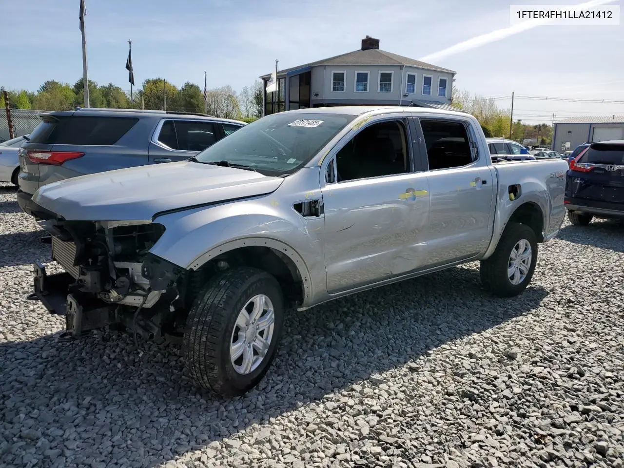 2020 Ford Ranger Xl VIN: 1FTER4FH1LLA21412 Lot: 55171485