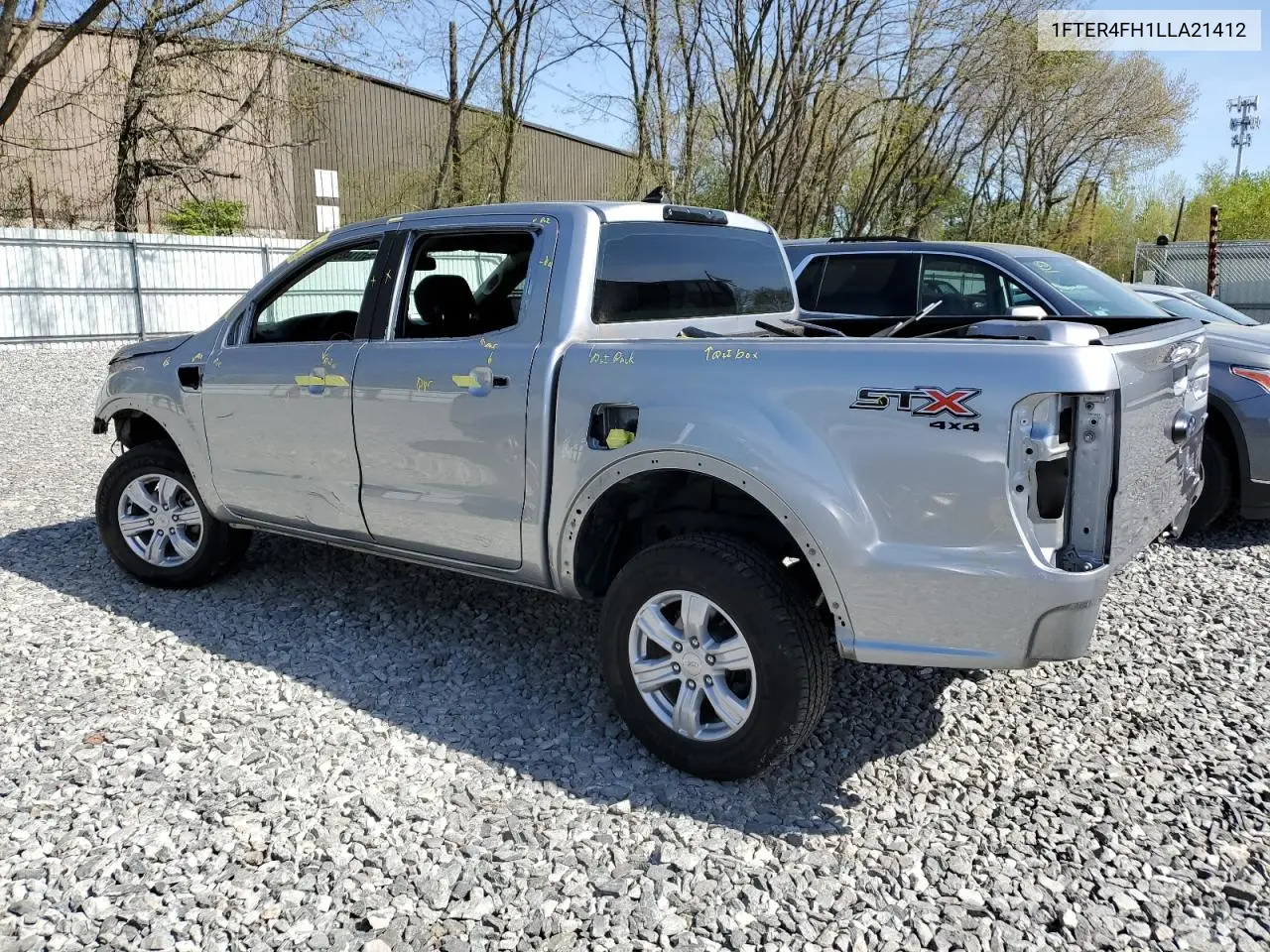 2020 Ford Ranger Xl VIN: 1FTER4FH1LLA21412 Lot: 55171485