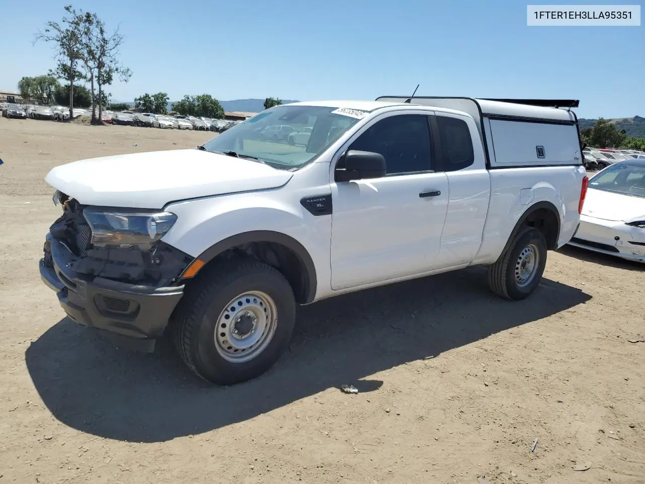 2020 Ford Ranger Xl VIN: 1FTER1EH3LLA95351 Lot: 56235045