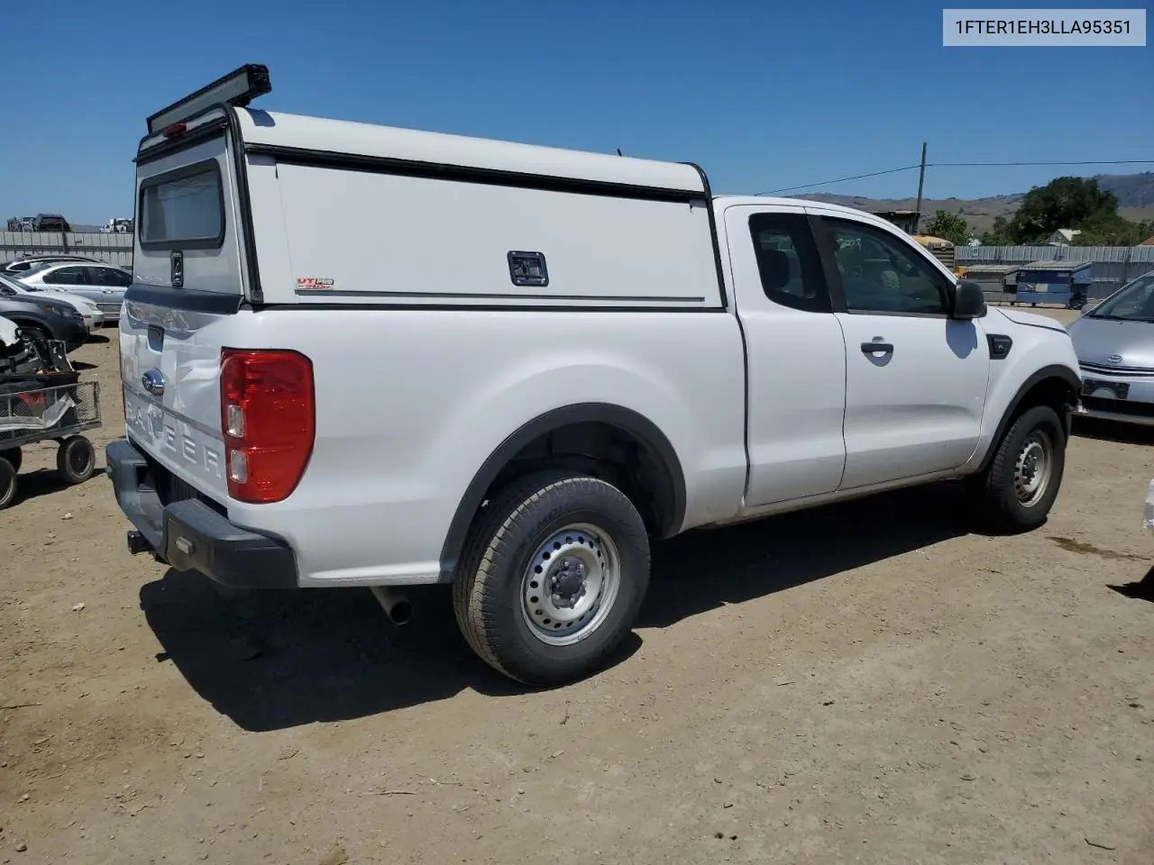 2020 Ford Ranger Xl VIN: 1FTER1EH3LLA95351 Lot: 56235045
