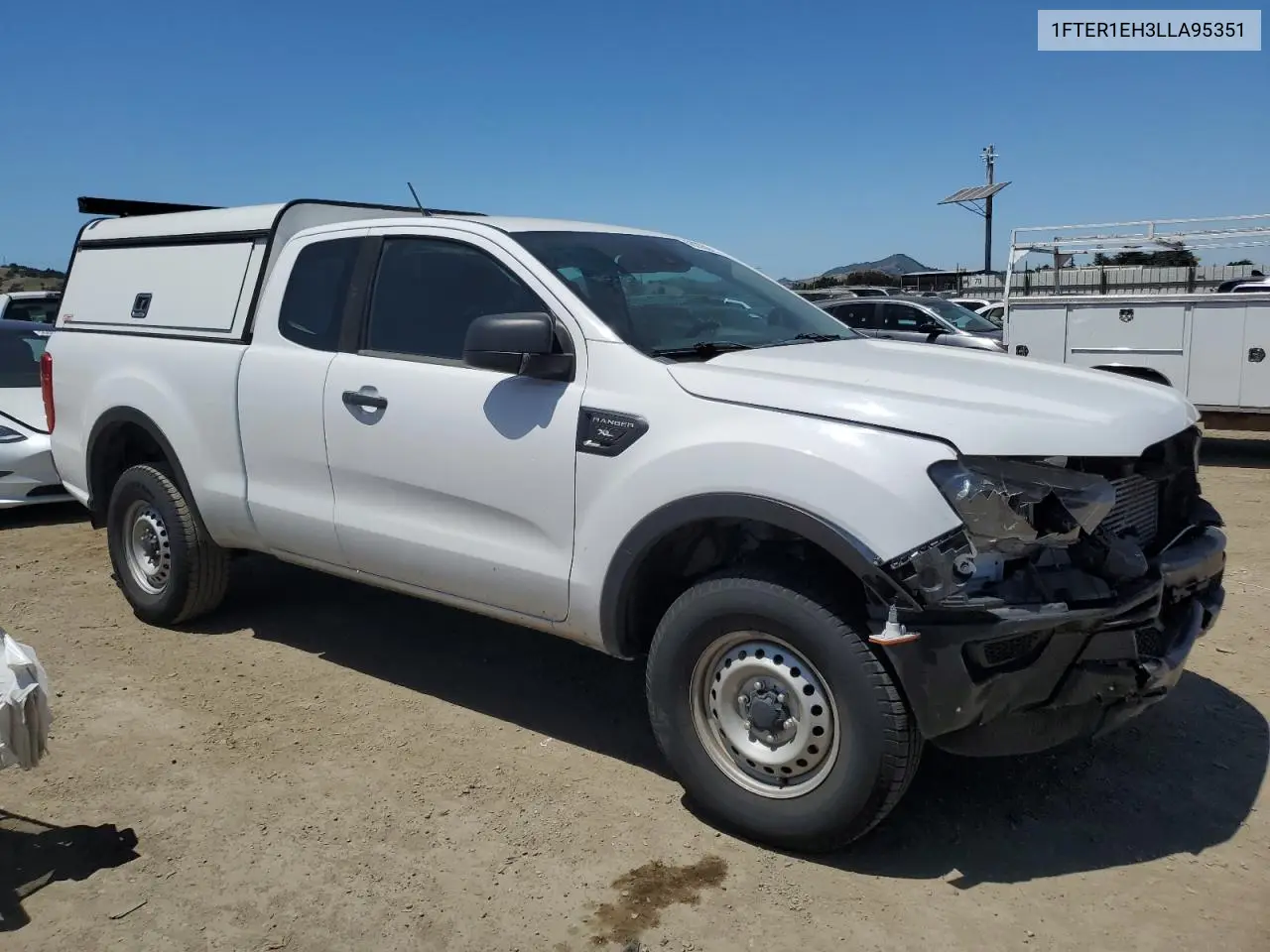 2020 Ford Ranger Xl VIN: 1FTER1EH3LLA95351 Lot: 56235045