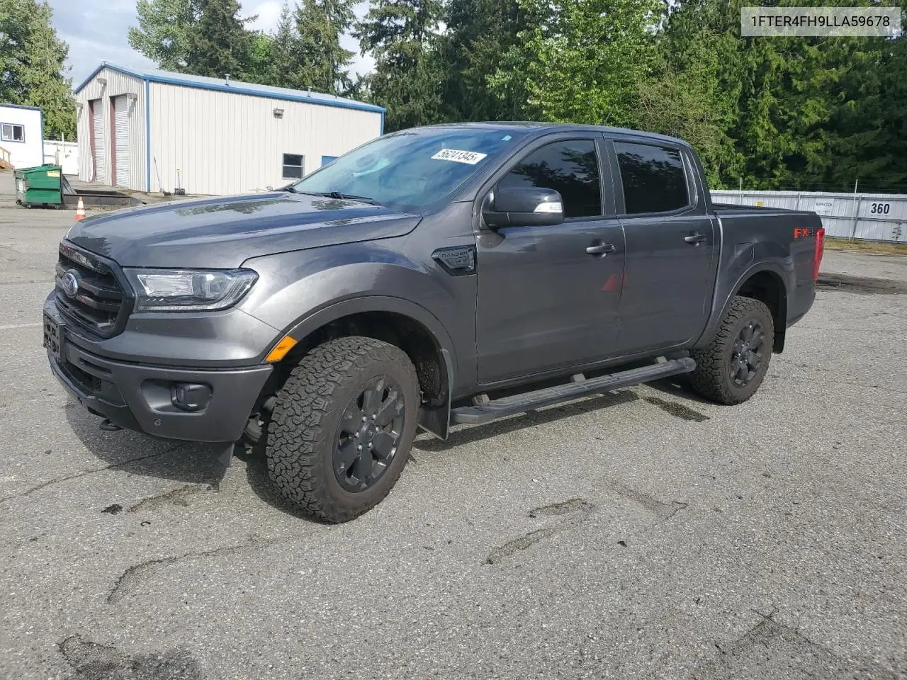 2020 Ford Ranger Xl VIN: 1FTER4FH9LLA59678 Lot: 56241345