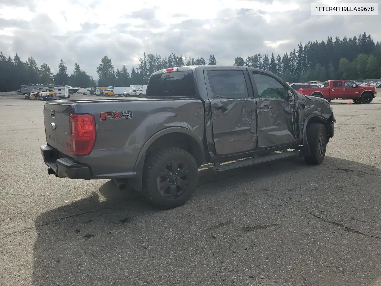 2020 Ford Ranger Xl VIN: 1FTER4FH9LLA59678 Lot: 56241345
