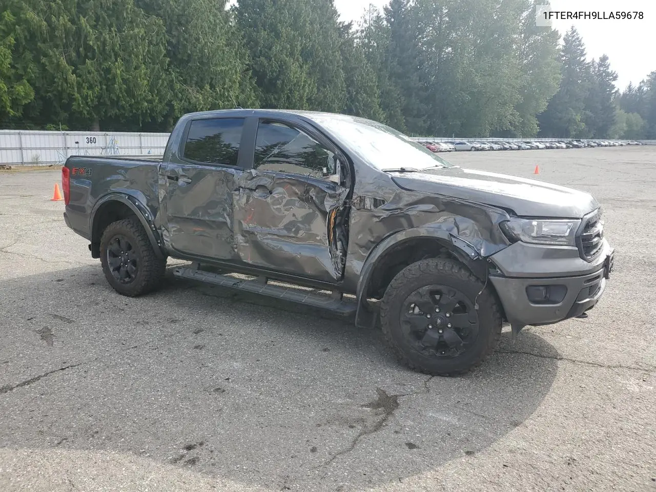 2020 Ford Ranger Xl VIN: 1FTER4FH9LLA59678 Lot: 56241345