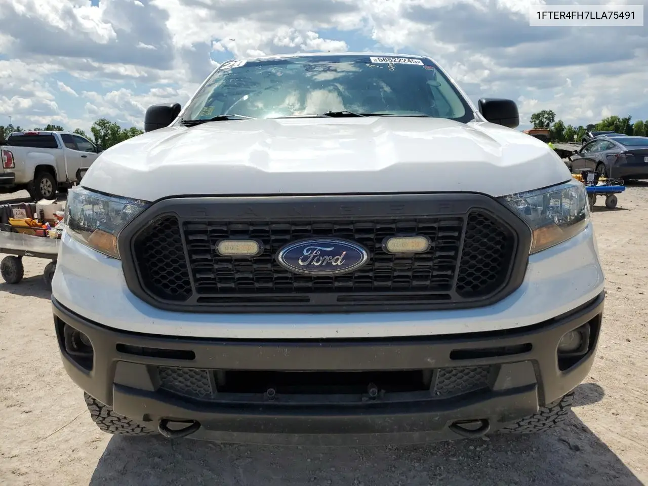 2020 Ford Ranger Xl VIN: 1FTER4FH7LLA75491 Lot: 56522245