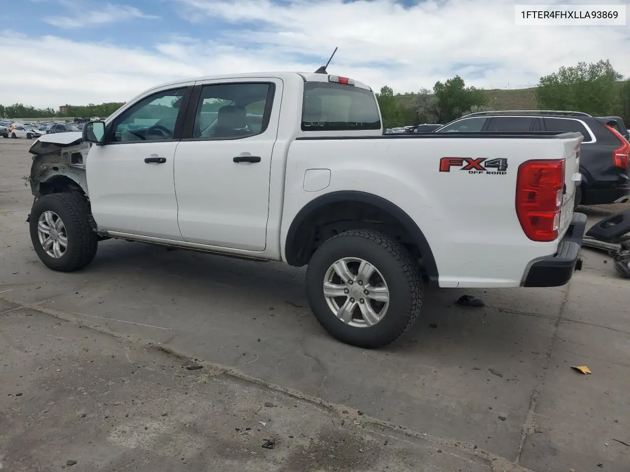 2020 Ford Ranger Xl VIN: 1FTER4FHXLLA93869 Lot: 56553955
