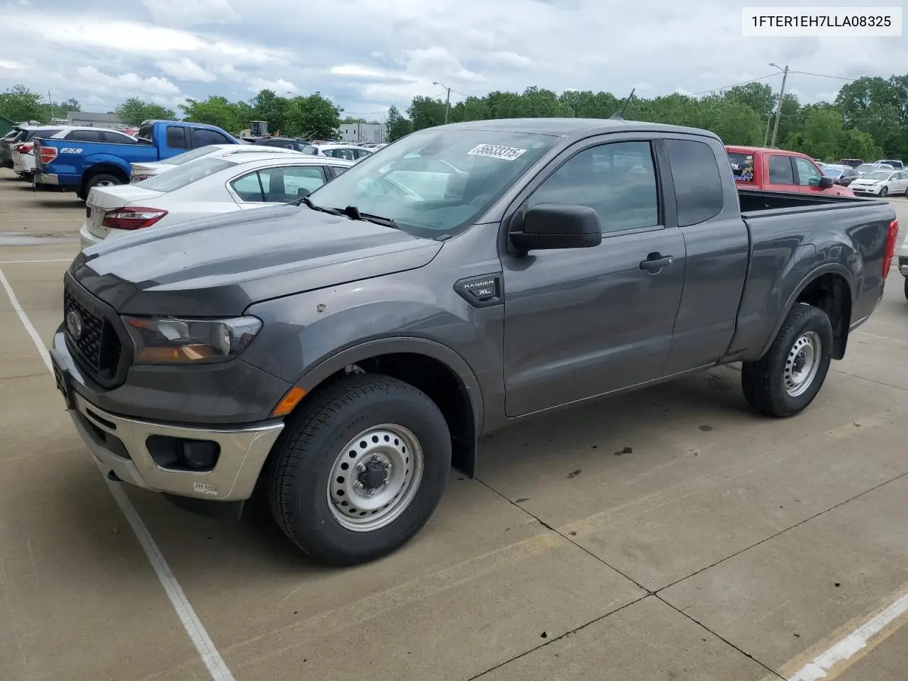 2020 Ford Ranger Xl VIN: 1FTER1EH7LLA08325 Lot: 56633315