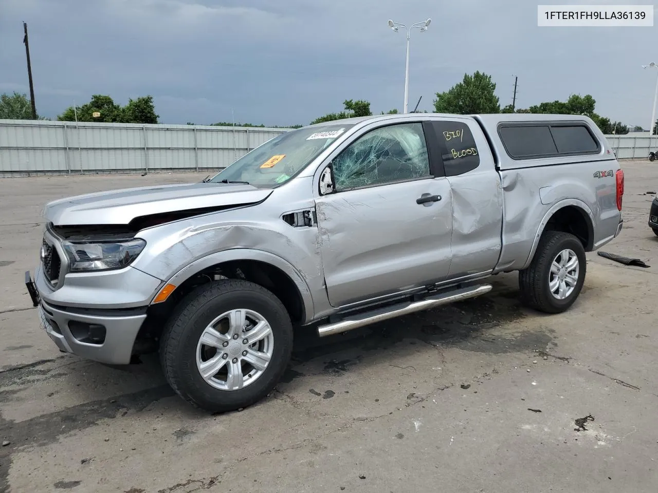 2020 Ford Ranger Xl VIN: 1FTER1FH9LLA36139 Lot: 59140344