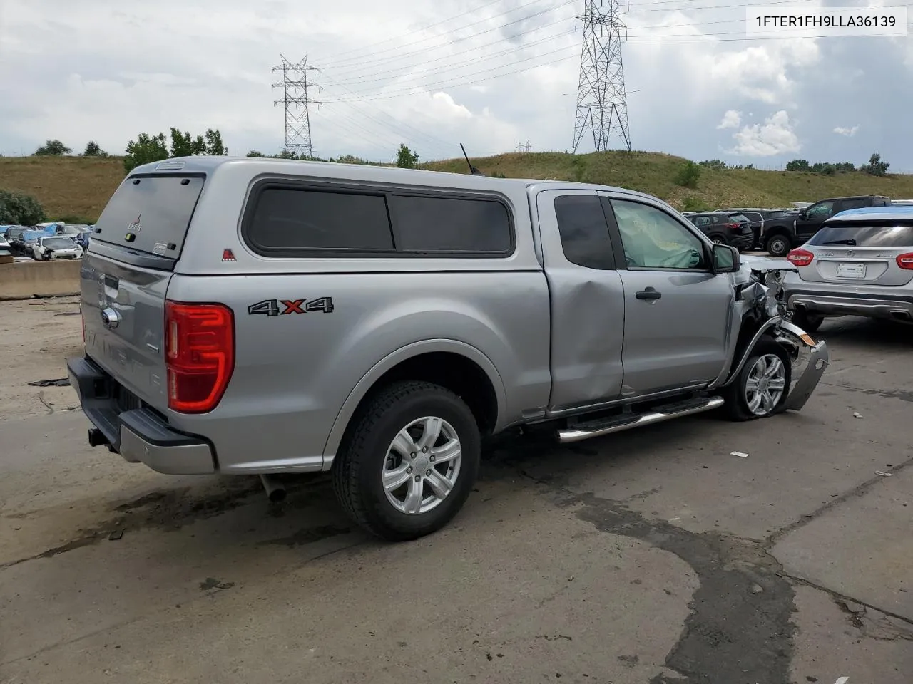 2020 Ford Ranger Xl VIN: 1FTER1FH9LLA36139 Lot: 59140344