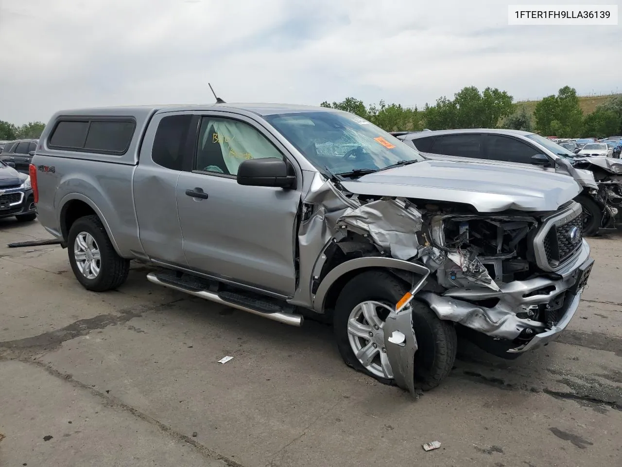 2020 Ford Ranger Xl VIN: 1FTER1FH9LLA36139 Lot: 59140344
