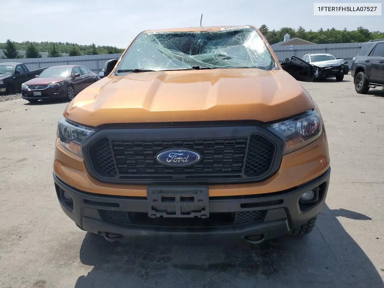 2020 Ford Ranger Xl VIN: 1FTER1FH5LLA07527 Lot: 60840635