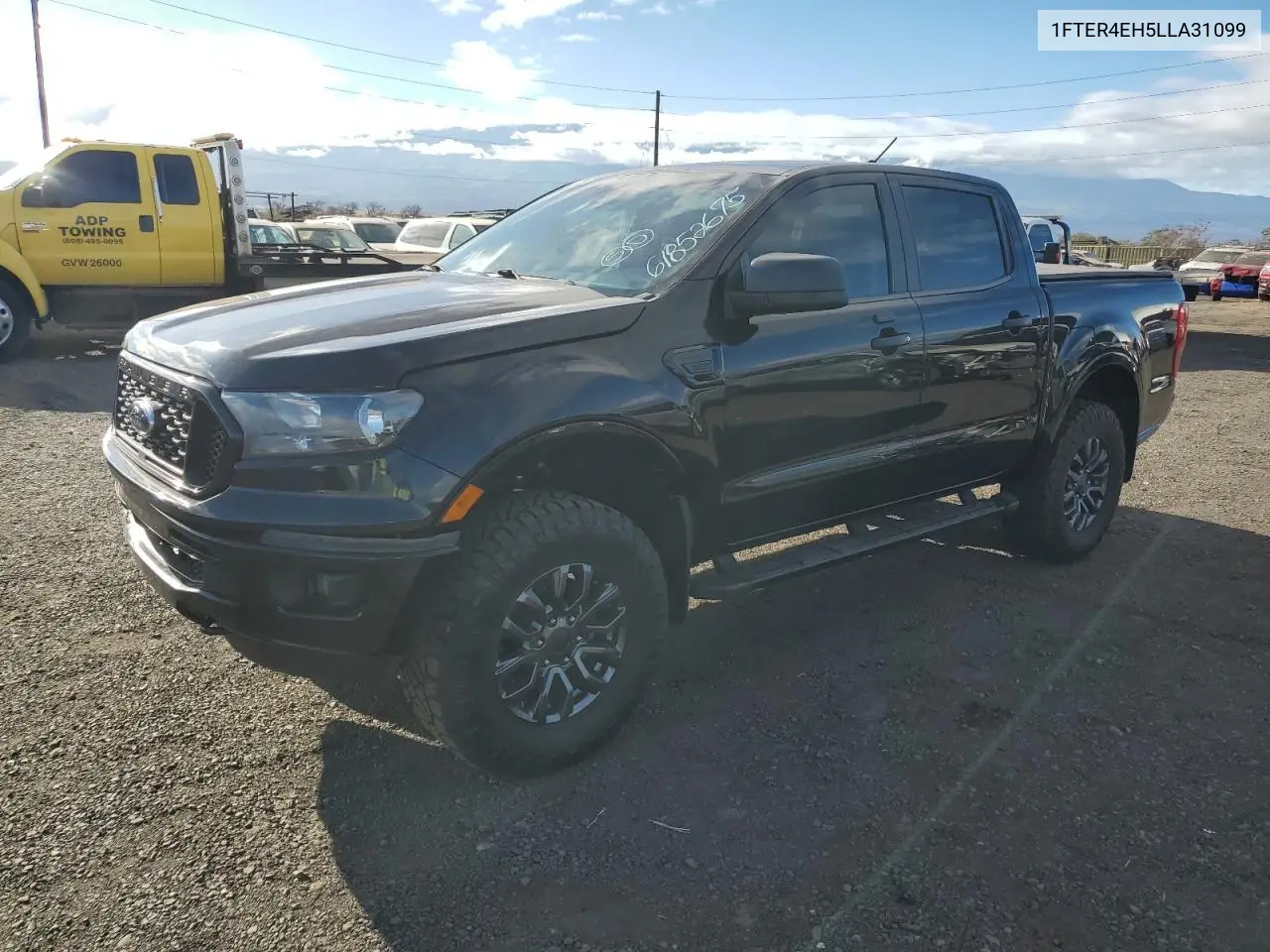 2020 Ford Ranger Xl VIN: 1FTER4EH5LLA31099 Lot: 61852675