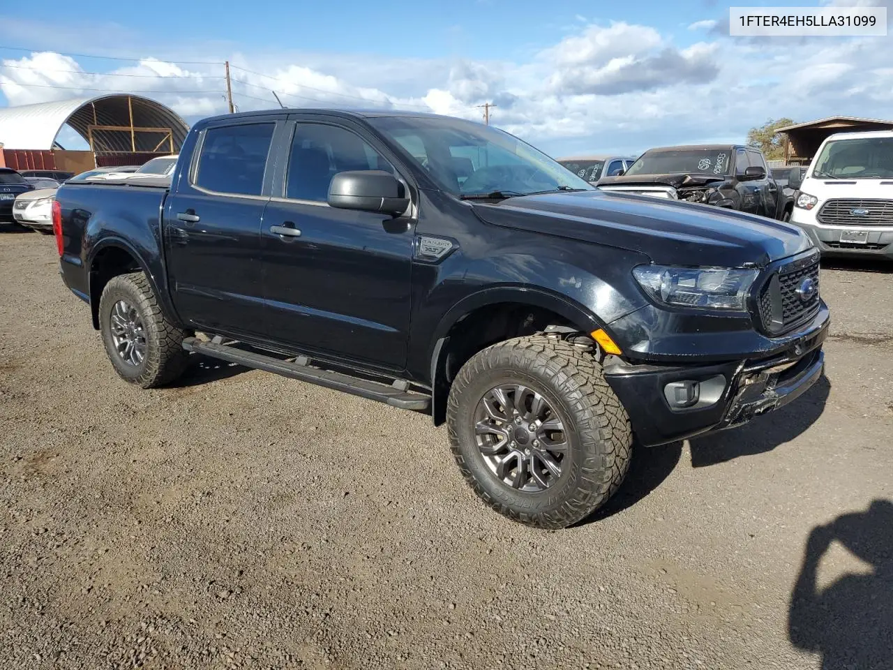 2020 Ford Ranger Xl VIN: 1FTER4EH5LLA31099 Lot: 61852675