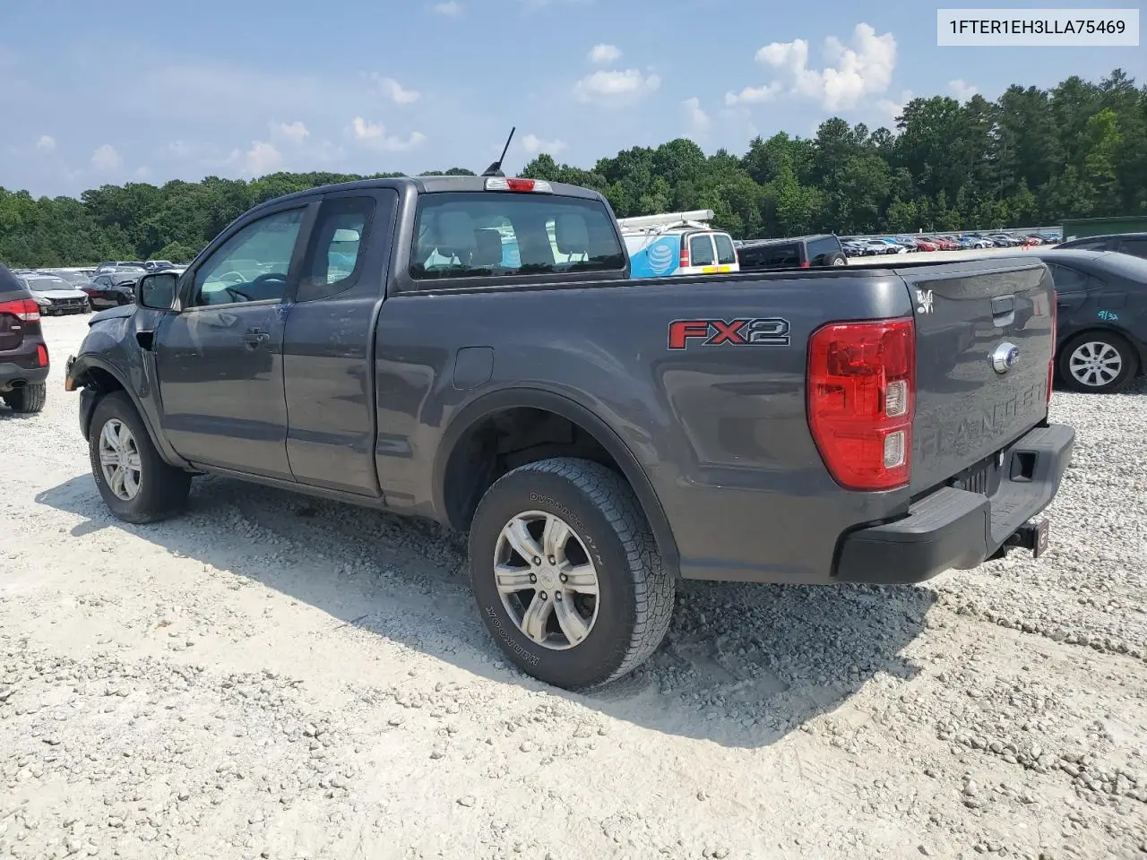 2020 Ford Ranger Xl VIN: 1FTER1EH3LLA75469 Lot: 62524715