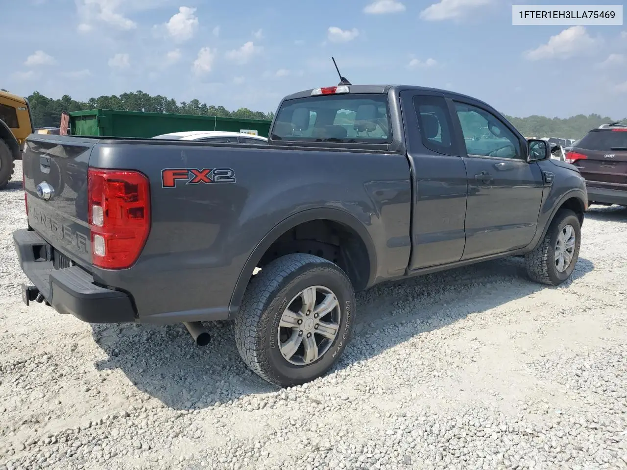2020 Ford Ranger Xl VIN: 1FTER1EH3LLA75469 Lot: 62524715