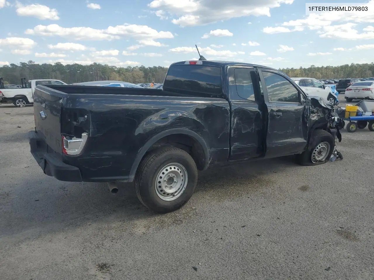 2021 Ford Ranger Xl VIN: 1FTER1EH6MLD79803 Lot: 48380645