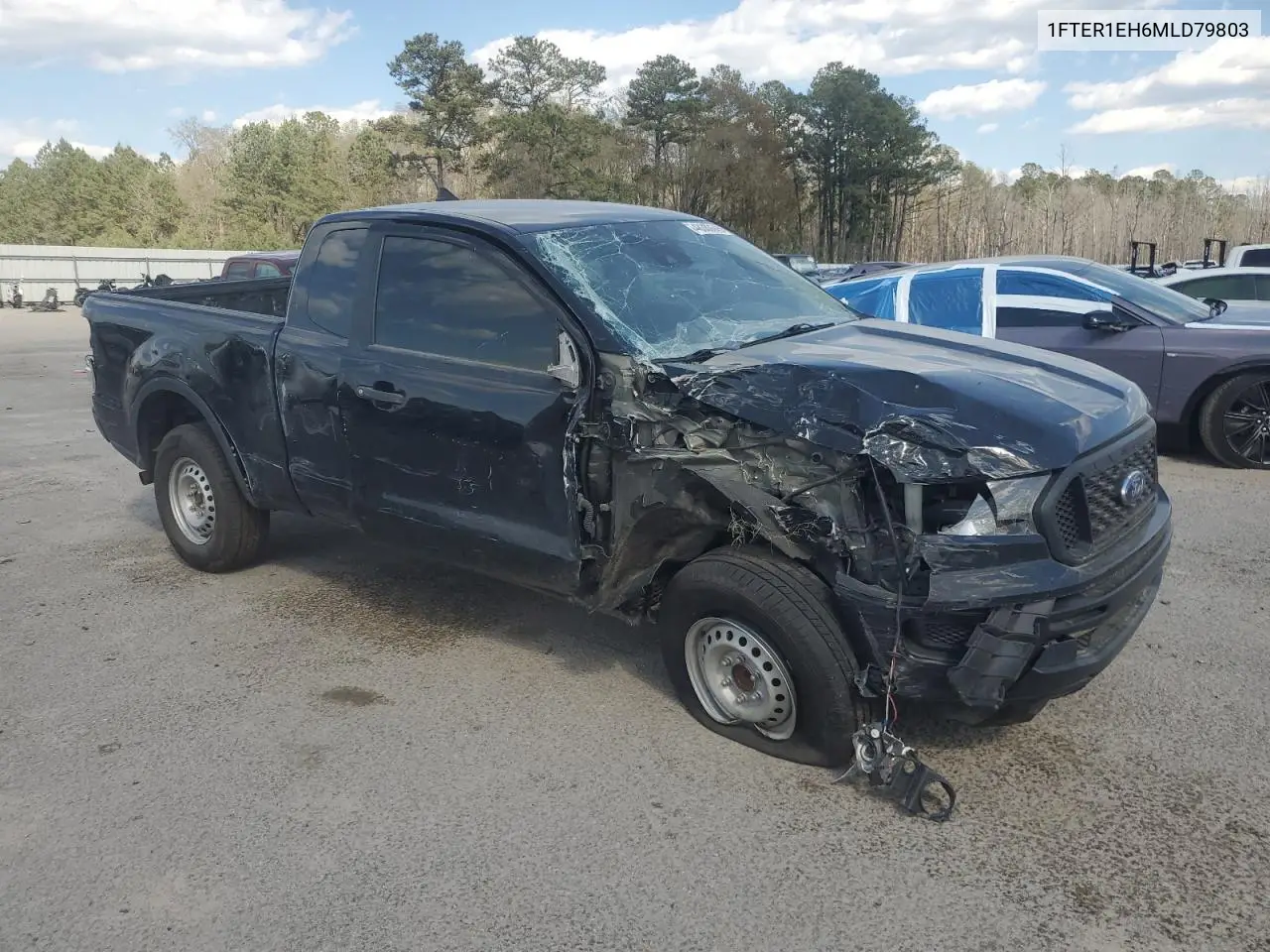 2021 Ford Ranger Xl VIN: 1FTER1EH6MLD79803 Lot: 48380645