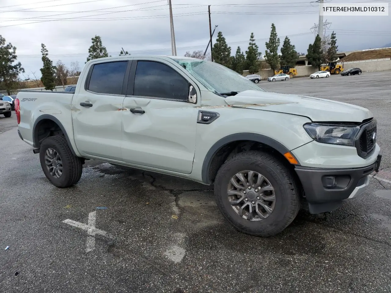 2021 Ford Ranger Xl VIN: 1FTER4EH3MLD10312 Lot: 48553625